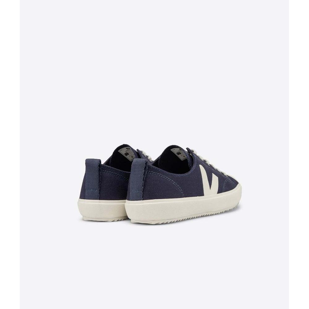 Veja NOVA CANVAS Men's Shoes Blue | CA 247MQZ